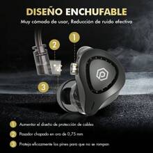 Audífonos Intraurales Popcorn Bass X9 Pro 3.5MM Con Micrófono - Negro - Ver 7