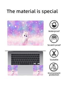 Laptop Skin Sticker Decal 15.4 Inch 15.6 Inch Laptop Vinyl Skin Sticker Cover Art Protection Laptop (Including 2 Wrist Pads Skin) - Multicolor - View 6