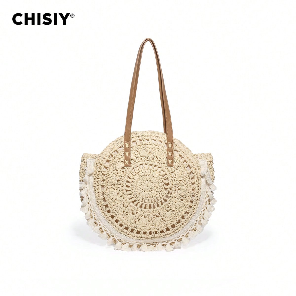 Handmade Original Designer Tote Bag, Shoulder Bag, Clutch, Straw Bag, Bucket Bag, Wedding Bag, Nurse Bag, Beach Bag, Camel Bag, Retro Casual Chic Classic Artistic Decorative Fashion Versatile Spacious Practical Modern Woven Raffia Handcraft Bag, Suitable For Autumn/Winter, Work, Shopping, Travel, Dating, School/University, Gift For Women, Valentine's Day, Mother's Day, Anniversary, Graduation