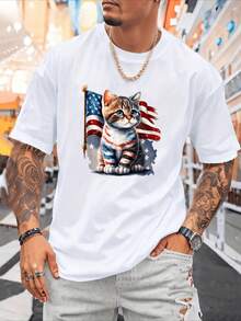 Men T-Shirts - White - View 1