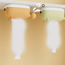 1 pièce Distributeur de dentifrice mural automatique pour enfants, support-presse-tube de dentifrice, organisateur de salle de bain pour personnes négligentes, décoration de salle de bain pour la maison