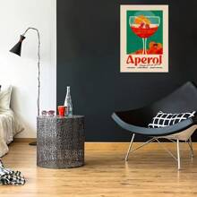 1 幅无框海报墙艺术复古卡通果汁海报和印刷饮料帆布画俱乐部酒吧商店家居装饰 - 彩色 - 查看 31