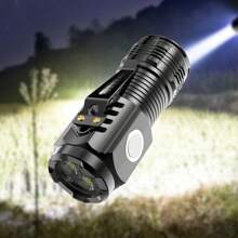NetHong 2PACK Three-Eyed Monster Mini Flashlight Flash Super Power Waterproof Outdoor - Black - View 10
