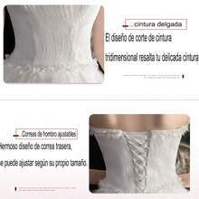 Vestido De - Blanco - Ver 8