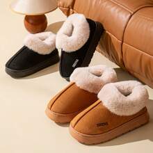 Merlard Slip-On Slippers With Heel, Warm, Anti-Slip, Snowboots With Thermal Lined, Lightweight Mother's Day Flowers,Personalized Gifts For Mom,Last Minute Gifts,Mother's Day Ideas,Mothering Sunday Gifts,Handmade Cards For Mum,Best Mother's Day Gifts Under $50 - Multicolor - View 6