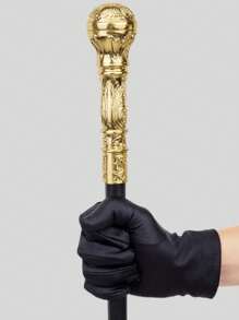 1 cây gậy kim loại tròn họa tiết cung điện nhiều màu, họa tiết hoa văn Paisley, vương trượng cổ điển, hai đoạn, có thể tháo rời, gậy kim loại cũ, thời trang và thanh lịch, gậy quý ông Anh cao cấp, thích hợp làm quà tặng ngày lễ hàng ngày và biểu diễn hóa trang Halloween, phụ kiện Halloween cho ngày tựu trường - Nhiều màu - Xem 10