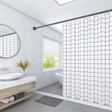 Shower Water Guard, Threshold Water Dam & Barrier, Shower Stopper For Wet & Dry Separation In Bathroom (White) Home Bathroom Decor Summer Back To School - White - View 8