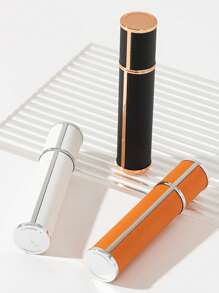 3pcs 10ml Travel Perfume Atomizer - Portable, Refillable Mini Cologne Dispenser With Metal Matte Finish & Glass Inner Bottle,Mini Portable Empty Liquid Container ,Travel Essentials ,Travel Organizer For Beach ,Summer Vacation Back To School,Suitable For Business Use - Multicolor - View 2