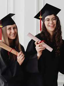 1pc Graduation Tassel For Bachelor/Master Degree Graduation Ceremony Cap, Academic Tassel Ornament