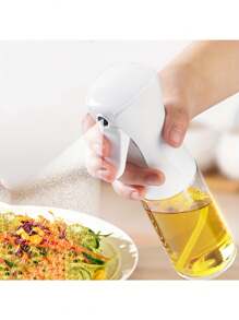 1pc PET Oil Spray Bottle, 200ml/300ml/500ml, Pulverizador de óleo de cozinha para Air Fryer, Assar, Fritar, Churrasco, Salada, Cabeleireiro