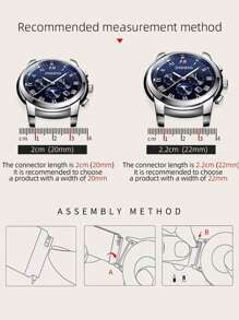 1 条 20 毫米/22 毫米快速释放硅胶智能手表表带，通用，兼容三星///Garmin/Amazfit/Coros