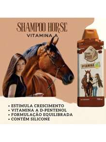 Kit 2 Units Good Horse Shampoo With Vitamin A 700ml - 棕色 - 查看 3