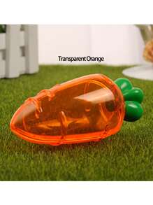 1/4pcs Easter Carrot Candy Boxes, Plastic Clear Easter Day Wedding Candy Boxes, Holiday Party Candy Wrap Boxes, Holiday Decoration Supplies, Party Favors