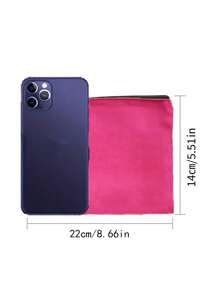 6个空白DIY帆布拉链收纳袋 - 彩色化妆包/铅笔盒，适合收纳小型化妆品、DIY工艺品、洗漱用品、文具、数据线等，多功能帆布袋，适用于家庭、学校和旅行，可涂鸦和手绘DIY - 彩色 - 查看 10