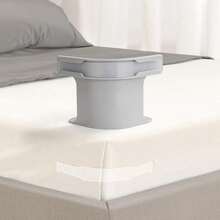 4 件装多功能易安装床单固定器 - 槽式防滑床单夹，牢固紧密贴合，适用于各种床垫尺寸，增强型夹钳设计 - 彩色 - 查看 8