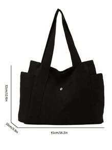 1pc Customized Embroidery Name Tote Canvas Bag, Commute Versatile Student Shoulder Bag, Large Capacity Laptop Tote Bag, Fashionable Crossbody Bag, Casual Travel Handbag, Independence Day Pattern Birthday, School Supplies, For Teenagers, Junior High School Students, Middle School Students, High School Senior High School Students, College Students, University Students, Freshman, Sophomore, Underclassmen,Delicate Romance,Bags & Luggage,Customized Women Shoulder Bags - Multicolor - View 13