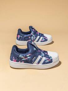 Annil Children's Shoes Boys Girls Shell Head Board Shoes Sneakers Shoes Spring - Blue - View 10