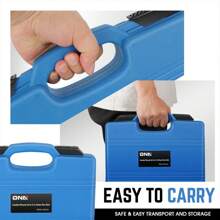 15pc Crowfoot Flare Nut Tool Kit For 8 To 24mm Flare Nuts, Metric Crows Foot Wrench Set For 3/8Inch And 1/2Inch Drive Ratchet - Blue - View 7