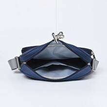 Japanese Style Square Crossbody Bag For Students, JK School Uniform Messenger Bag, Cross-Border Trade - Blue - View 5