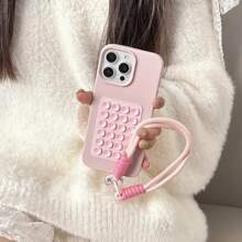 手提式手机壳、美观手机壳、手工手机壳、吸盘式手机壳 - 粉色 - 查看 5