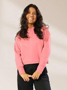 Lynn Women Sweatshirts - Hồng - Xem 4