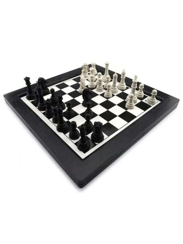 Jogo Xadrez e Trilha 24x24cm Dutati plástico
