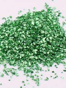 10g/100g Glass Glitter Flakes, Suitable For Arts & Crafts, Resin Art, Asymmetrical Metal Glass Sprinkling, Glitter, Vase Filler, Jewelry Making, Asymmetrical Glass Crack Stone, Epoxy Resin Mold Craft Decoration Filler, Jewelry Making Supplies - Broken Glass Craft Sequins - View 23