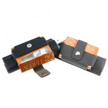 IQOS 4.0 ILUMA I One 兼容保护壳，荔枝纹 PU 皮革，防刮防震盖扣闭合，适用于 IQOS ILUMA One 和 ILUMA I One PVC 材质 - 彩色 - 查看 6