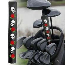 Golf Alignment Stick Cover Headcover Rods Holder Case Leather 14''* 2'' Hold At Least 2 Sticks - Multicolor - View 1