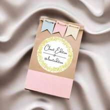 30-1000 chiếc Nhãn cao cấp Nhãn dán tùy chỉnh Giấy không tráng phủ Tròn - Nhãn dán doanh nghiệp được cá nhân hóa có Logo Tên và Hình ảnh Con dấu, Keo dán, Đa chức năng, Trang trí Tinh tế, - tròn - Xem 2