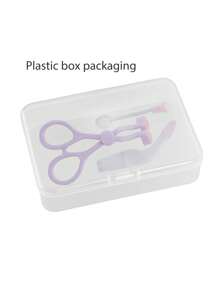 eyekan Contact Lens Applicator Tool Set, Eye Contact Removal Tweezers, Contact Lens Eyelid Wearing Tool With Contact Lens Case, Convenient Travel Kitmakeup