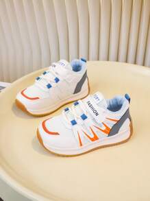 婴幼儿鞋，学步鞋，1.5岁女童皮鞋，1-3-5岁软底透气运动鞋，男童步行鞋，2024春季新款儿童运动鞋，女童跑鞋，婴儿鞋，男童休闲鞋，小孩鞋 - 黑色 - 查看 1