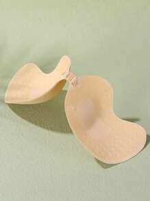 Áo ngực nâng ngực vô hình, áo ngực không dây hở lưng dành cho nữ, miếng độn ngực silicon tự dính không đường may, đồ lót cô dâu - Màu be - Xem 3