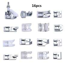 11/16/42 pièces Ensemble de pied presseur pour machine à coudre, Compatible avec Singer, Brother, Janome, Kenmore, Babylock, Elna, Toyota, New Home et plus