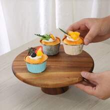 1pc Fruit Cake Display Stand, Tall Pedestal Tray, Afternoon Tea Dessert Platter, Suitable For Restaurant, Birthday, Party Decoration
