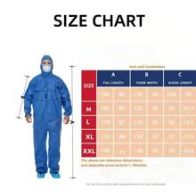 45gsm SMS Disposable Isolation Gown/Blue Reversible Isolation Gown/Non-Aseptic Surgical Gown/Elastic Knitted Cuffs/Collar And Waist With Drawstrings/Skin-Friendly And Breathable/Waterproof