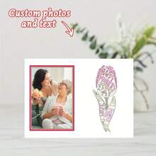 1 pieza Tarjeta de felicitación de papel, tarjetas de visita personalizadas, suministros de oficina personalizados, tarjetas de visita personalizables, regalos personalizados, tarjeta personalizada, tarjetas de agradecimiento, tarjetas con nombre personalizadas, de vuelta a la escuela, útiles escolares