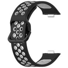 Dây đeo silicon tương thích với Watch Fit 3 Phụ kiện dây đeo Sprot Vỏ đai thoáng khí Vòng đeo tay tương thích với Watch Fit3 Band - Huawei Fit3 - Xem 9