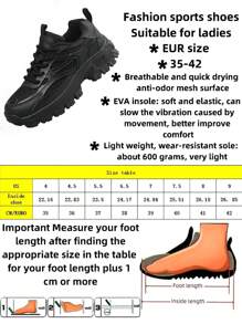 Women Minimalist White Shoes Lace-Up Front Chunky Sneakers,Colorblock Lightweight Breathable Sporty Outdoor Sneakers Shoes For Women
