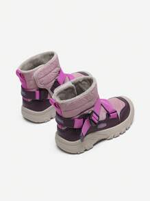 Annil Girls' Shoes In Children's Shoes. Thermal Lined, Thickened And Warm For Winter. Children's Snow Boots That Are Waterproof And Anti - Slip. - Red - View 6