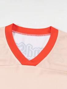 TIANLENGLE 男士运动服短袖棒球服T恤夏季 - 米色 - 查看 5