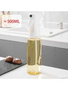 1pc PET Oil Spray Bottle, 200ml/300ml/500ml, Pulverizador de óleo de cozinha para Air Fryer, Assar, Fritar, Churrasco, Salada, Cabeleireiro