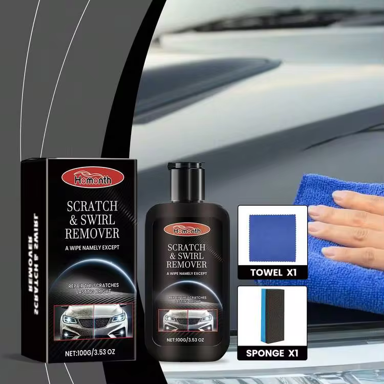 Car Scratch Repair Paste, Paint Scratch Abrasion Repair, Polishing Maintenance Coating Paste - Multicolor - View 10