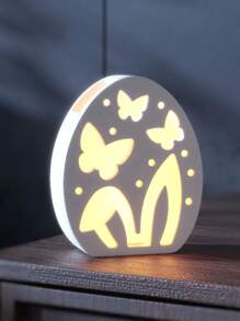 5pcs Silicone Resin Casting Molds Set, Easter Bunny, Easter Egg, Easter Candlestick Mold, For DIY Crafts, DIY Crystal Glue Plaster Cement Easter Mold,Miniature Asymmetric Hot Air Balloon Plaster Molds For Creative Concrete, Resin, Home Decor Making Kit Gifts Birthday Graduation