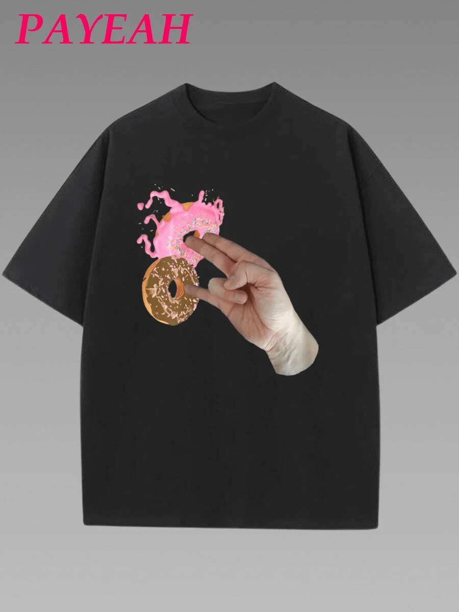 Payeah 2 In The Pink 1 In The Stink Funny Dirty Joke Meme Meme Funny Gifts T-Shirt 1 Pcs 220g Heavy Cotton T Shirt - Black - View 1