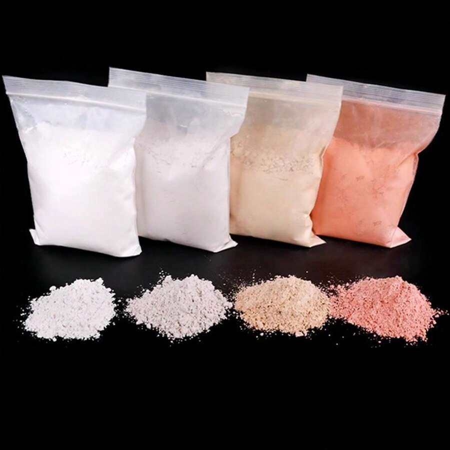 1 Pack 500g 4 Color Resin Casting Powder - Fine White Plaster Quick Drying High Strength Bubble-Free Super Hard Modeling Mold Supplies, Very Suitable For Art Creation Projects - DIY Supplies - View 1