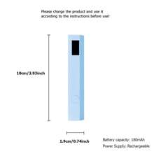 FollowBreak 1 件便携式 USB 可充电 LED 显示屏美甲灯、凝胶指甲油固化灯、家庭 DIY 使用 - 藍色 - 查看 7