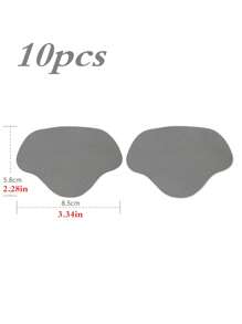 4-10pcs Shoe Lining Adhesive Pads, Self-Adhesive Shoe Heel Protector Patch For Sports Shoes, High Heels, All Types Of Shoes, Washable And Non-Damaging