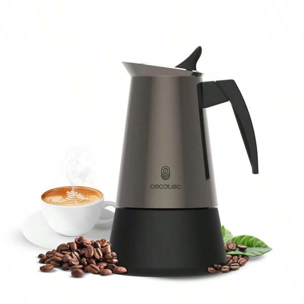 Cecotec Cafetera italiana Piccolina 600 Gold