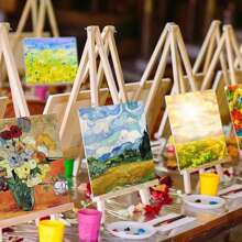 12 pannelli per tela da pittura piccoli, tavolette di tela quadrate per dipingere, pannelli di tela bianchi e piatti per acrilici, tavolette per disegno e pittura, adatti per adulti, studenti, scuola, casa, ufficio, forniture per il ritorno a scuola, articoli scolastici, primo giorno di scuola